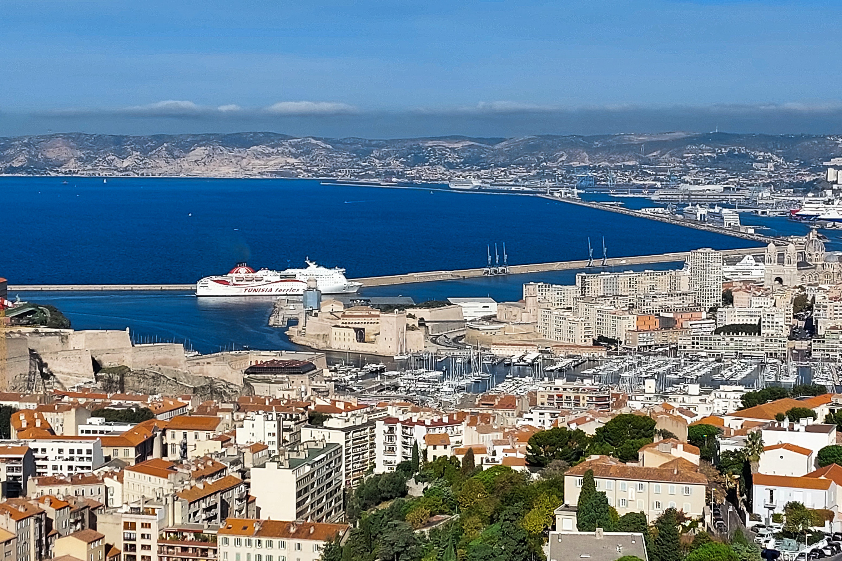 Blick von Notre Dame de la Garde
